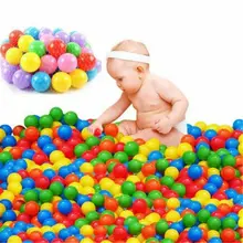 Лот 5,5 см красочные мяч Забавный шарик мягкие бассейн с шариками Babys Дети бассейн игрушки