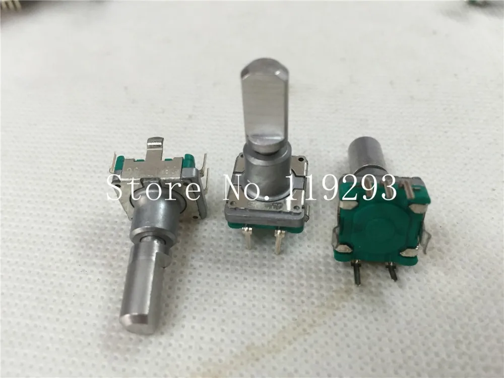 

[ BELLA]Imported Japan ALPS encoder EC11 reset switch is reset back around with the switch 20MM Axle--20pcs/lot