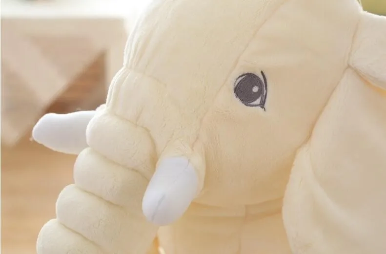 Горячая 60 см большая детская плюшевая игрушка слон мягкая подушка слон Кукла Новорожденный Playmate Мягкая кукла Дети подарок на день рождения