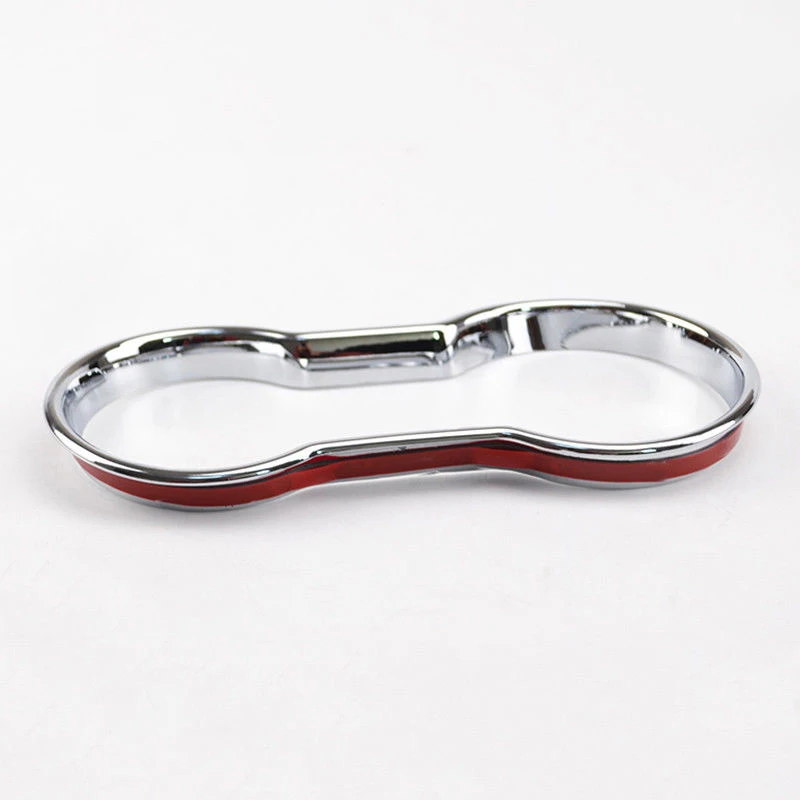 

For Opel Vauxhall Mokka 2012+ Chrome Cup Drink Holder Cover Trim Bezel Decor