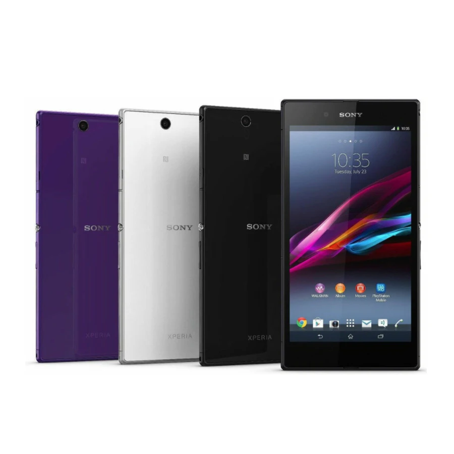 Мобильный телефон sony Xperia Z Ultra C6802 3G, 6,4 дюймов, 2 Гб ОЗУ, 16 Гб ПЗУ, четырехъядерный процессор, 3050 мАч, Android 8 Мп, смартфон