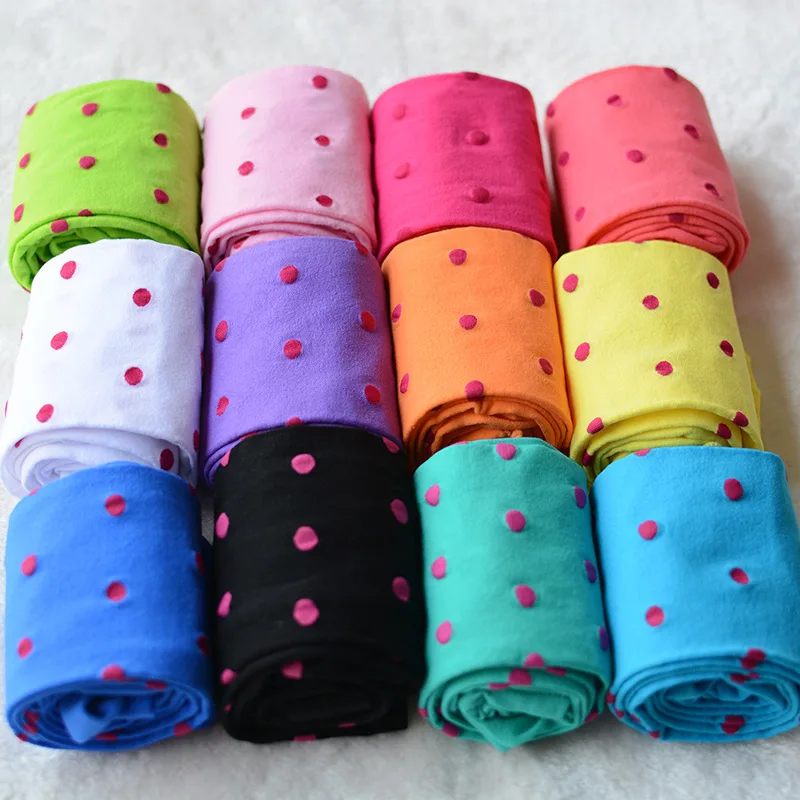 

Fashion Children Tights Kids Girls Velvet Slim Stockings Full Foot Stocking Cute Dot Baby Clothing CT1005