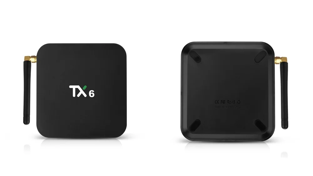 Tanix TX6 Android 9,0 ТВ box Allwinner H6 4 ядра USD3.0 BT4.2 4 K tv box TX6 Декодер каналов кабельного телевидения 4 Гб 64 Гб медиа-проигрыватель Google с i8