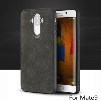 

wangcangli brand All-handmade genuine fur phone case For Huawei Mate9 Comfortable touch all-inclusive phone case