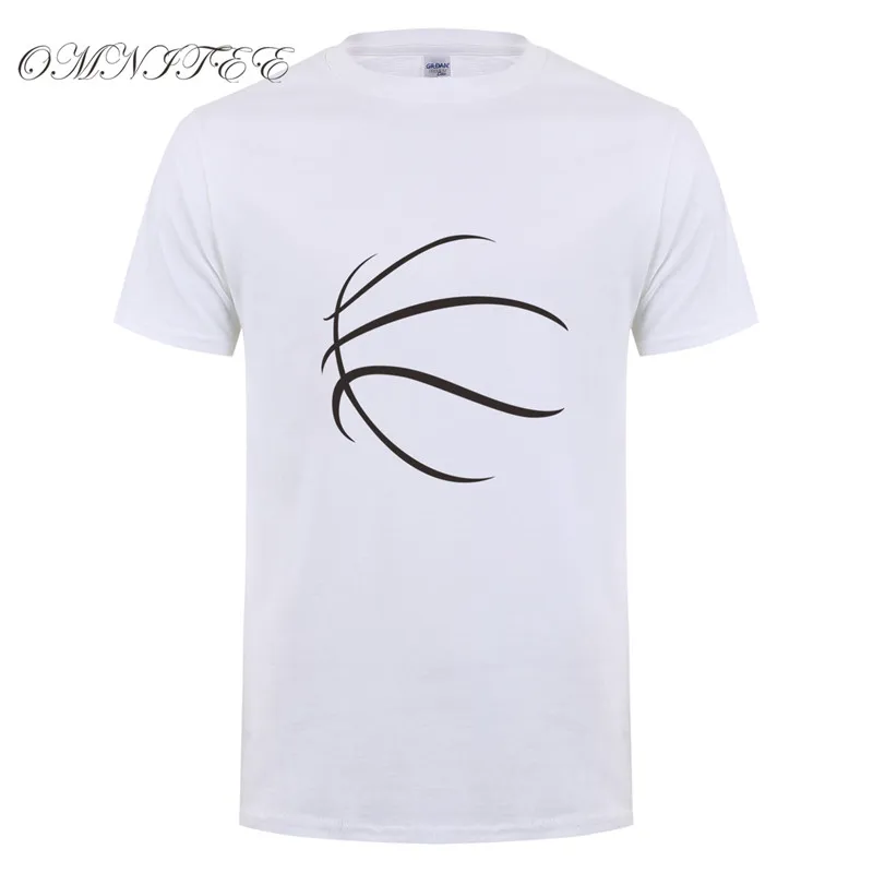 Omnitee, новая летняя хип-хоп баскетбольная футболка, мужская повседневная хлопковая футболка с коротким рукавом и забавным принтом, Мужская футболка, OT-881 - Цвет: as picture