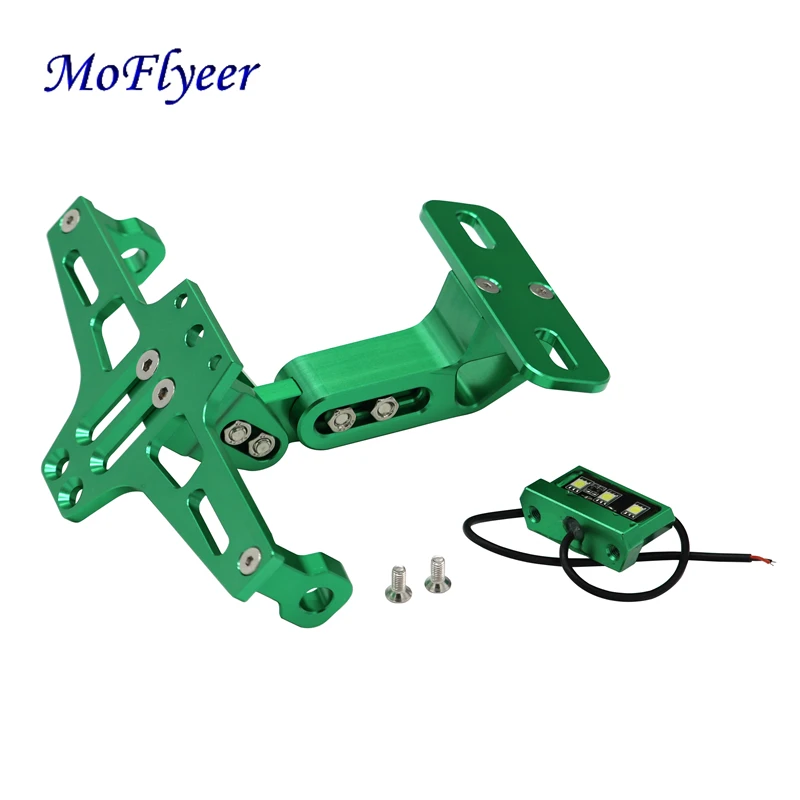 

MoFlyeer Motorbike Accessories License Bracket Holder For Honda CB 599 919 400 CB600 CBR 600 F2 F3 F4 F4i 900RR 250 VTR