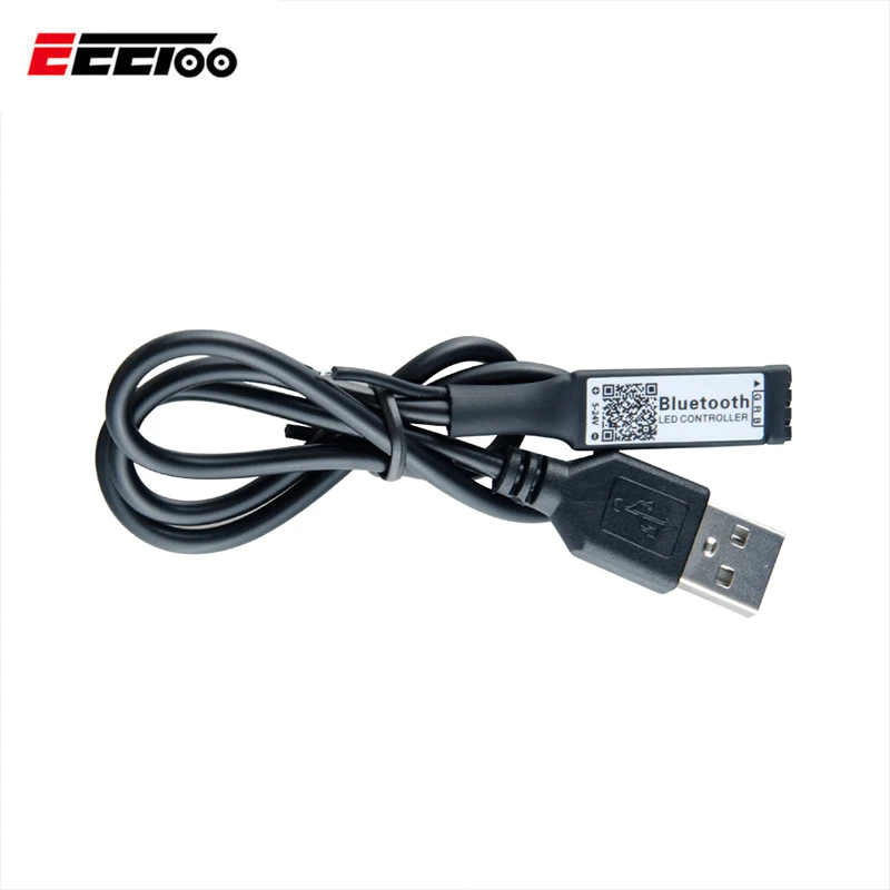 EeeToo USB Bluetooth RGB RGBW контроллер 5 в Светодиодная лента 4/5 Pin Диммер для 5050 2835