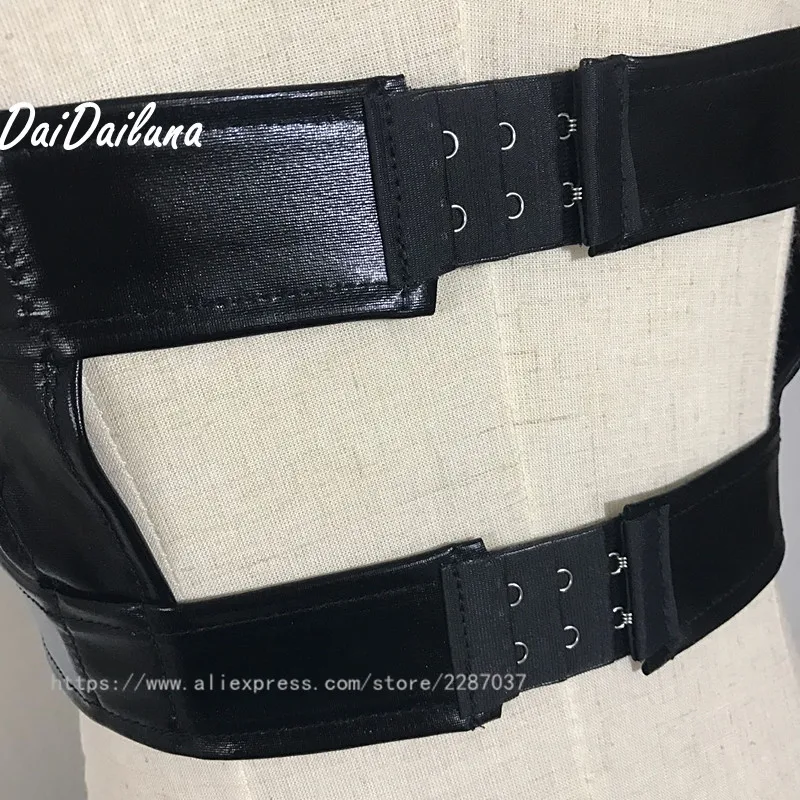 2017 New Sexy Lingerie Women PU Leather SM Bundled Sexy Costumes Eyepatch+Handcuffs+Stockings Female Prisoner Erotic Lingerie 2017 New Sexy Lingerie Women PU Leather SM Bundled Sexy Costumes Eyepatch+Handcuffs+Stockings Female Prisoner Erotic Lingerie