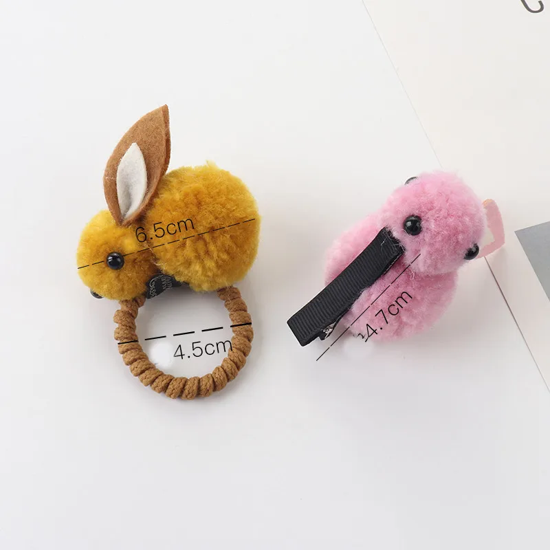 2Pcs/Set Korean Hair Clip Animals Rabbit Hairpins For Girls Hair Accessories 3D Plush Rabbit Ears Cute Kids Baby Hair Clips 2Pcs/Set Korean Hair Clip Animals Rabbit Hairpins For Girls Hair Accessories 3D Plush Rabbit Ears Cute Kids Baby Hair Clips