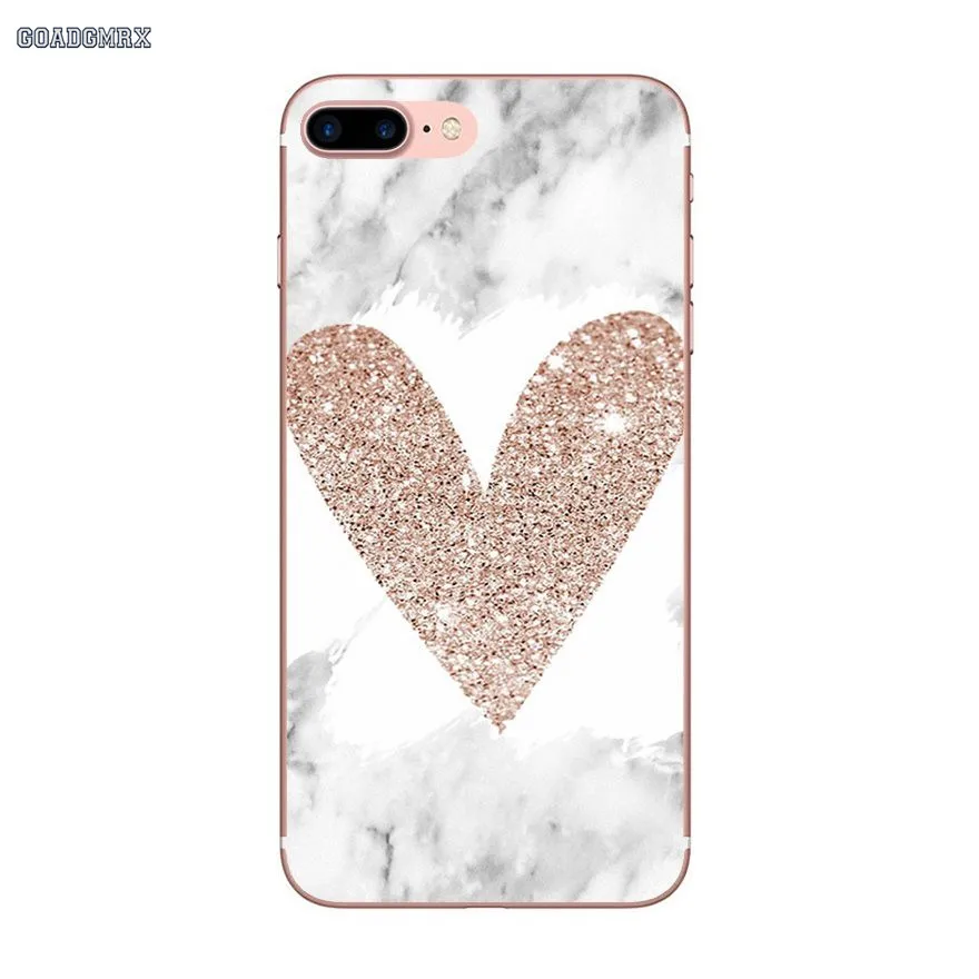 image 5 Для huawei GR3 Коврики 20 P30 Honor 7A Pro 7C 8C 7X8X9 Lite 10 Nova 2 2i 3 3i розовый гранитная текстура Мрамор силиконовый чехол - Color: image 5