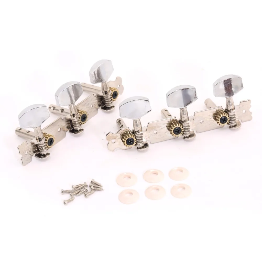 Musiclily 3 on a Plate Short Acoustic Guitar Tuning Pegs keys Machine
