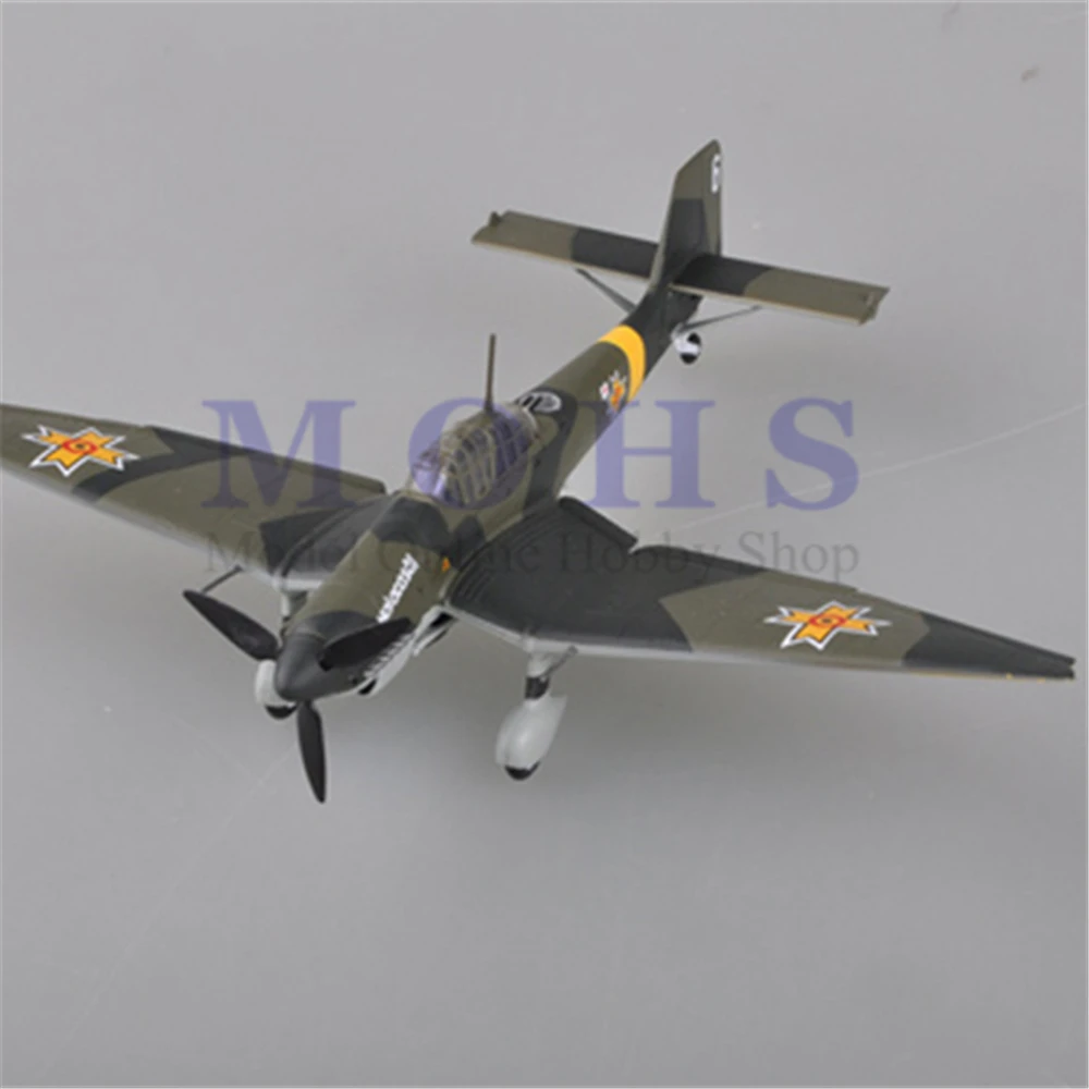 Модель вертолета easymodel модель 36389 1/72 весы самолета JU 87 JU87D собранная модель завершена модель Ju87D-3 румынские 1943