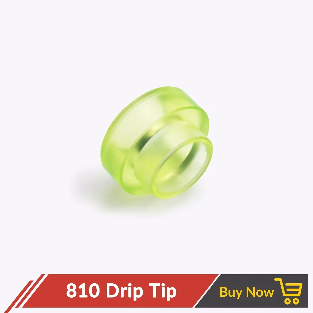 

Quartz Banger 1pc 810 Drip Tip Mouthpieces Wide Bore V8 Drip Tip for Electronic Cigarettes V12 Tank Atomizer