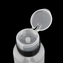 Высокое качество для снятия лака для ногтей дозатор моющего средства пустой контейнер ацетон насос бутылка
