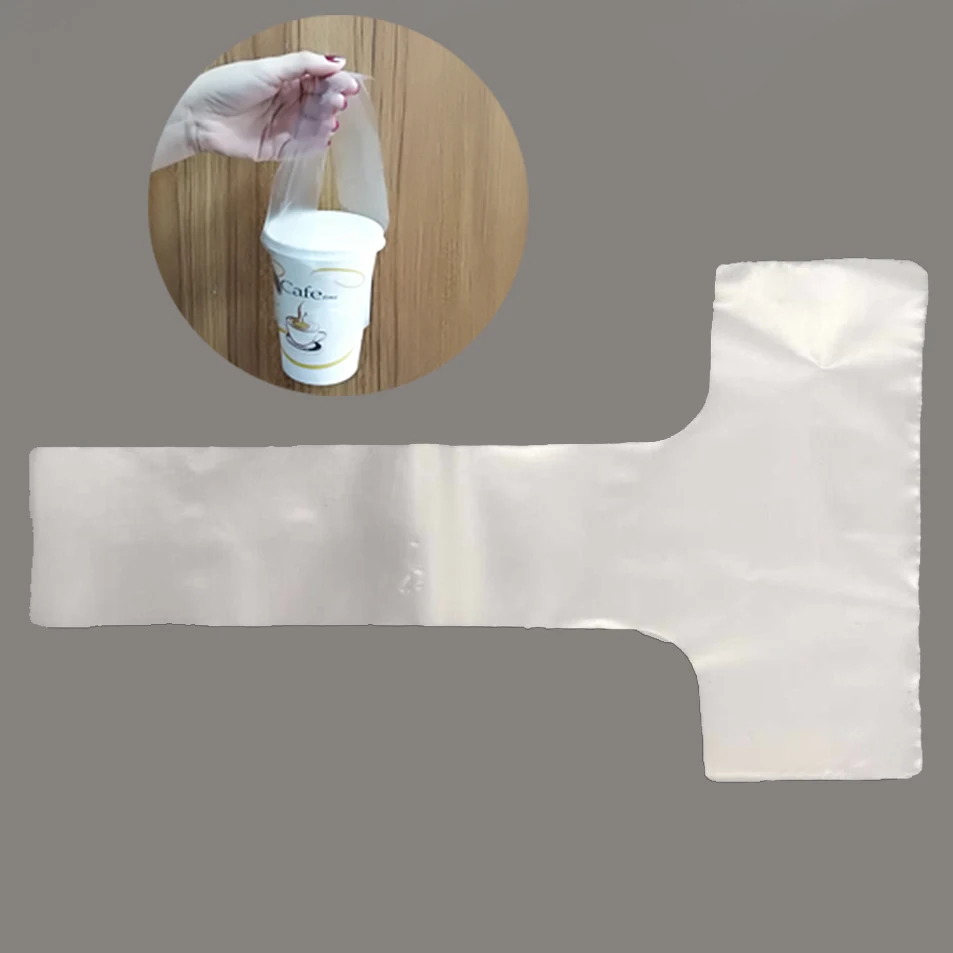 Us 14 3 47 Off High Grade Milk Tea Bag A Cup Of Plastic Bags Portable Environmental Protection T Thick Section Soy Ea 200pcs In