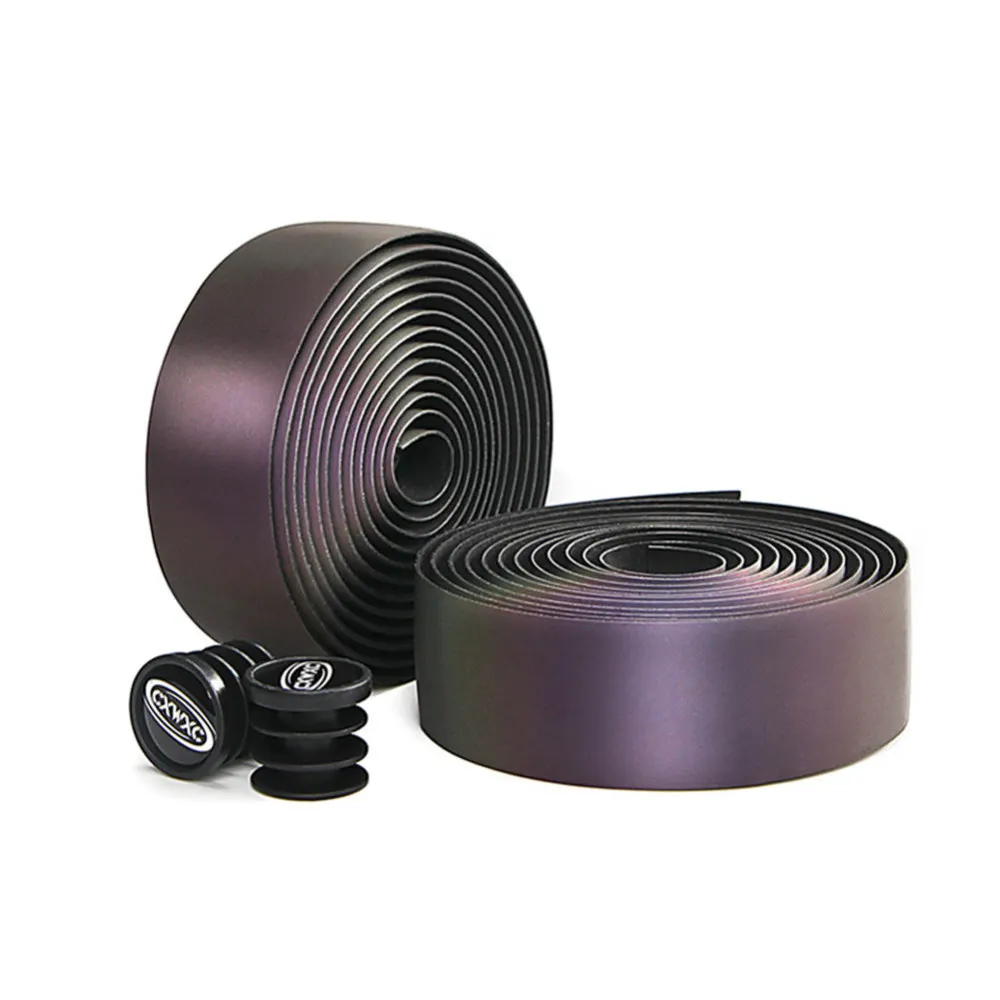 

Outdoor Cycling Bicycle Handlebar Tape Light Reflective Bike Bar Tape Road Bike Tape Wrap PU+EVA Bicycle Accessories