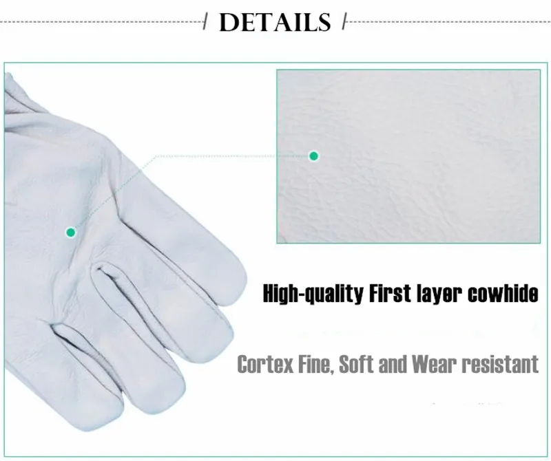 12 пар первый Слои теплые перчатки рабочие устойчива к порезам драйвер/сварки Многофункциональный износостойкой адиабатического Для
