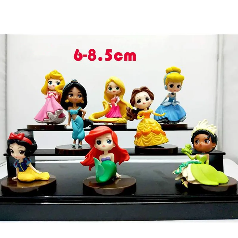 

Funny Fairy Tales Big Eyes The Little Mermaid Model Cake Decoration Doll Girls Birthday Present Gift Action & Toy Figures L521