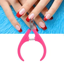Plastic Cover Stainless Steel Cuticle Scissors Nail Manicure Pedicure Tools Scissors kits Double Dead Skin Fork Nail Art