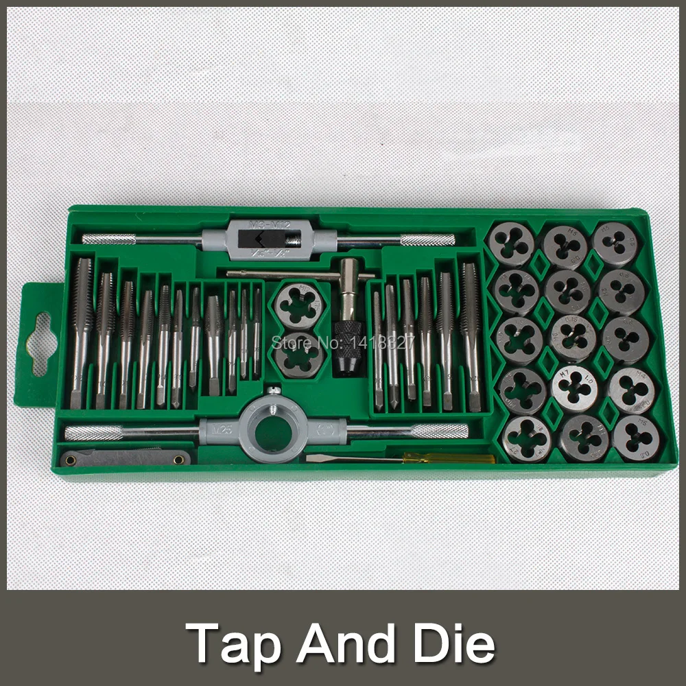 

2016 Time-limited Rushed & Set Hss Tap Wrench Screw free Shipping 40pcs Metric And Set