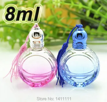 

NEW Refillable MINI 8ML ROLL ON Glass BOTTLES ESSENTIAL OIL Roller ball Empty PERFUME 100PCS/LOT DHL/Fedex Free PB75