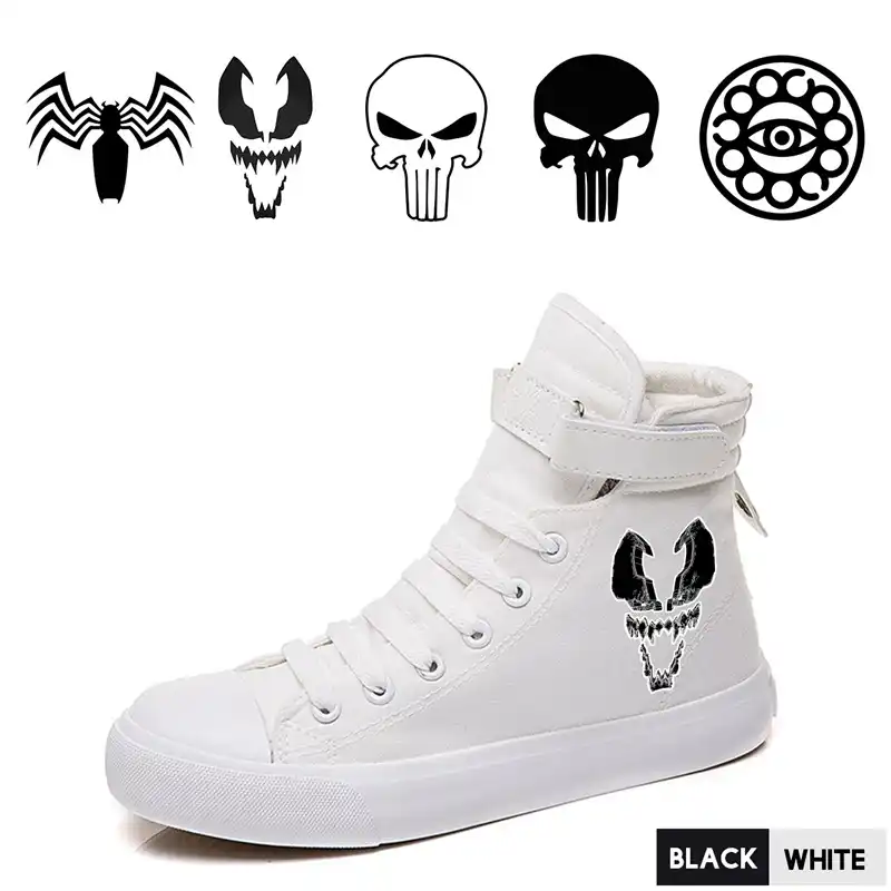 spiderman high top shoes