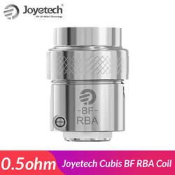 Оригинальный Joyetech Cubis BF РБА катушки 0.5ohm распылитель головка для Cubis/eGO AIO/кубовидной мини танк ввиду горизонтальные катушки