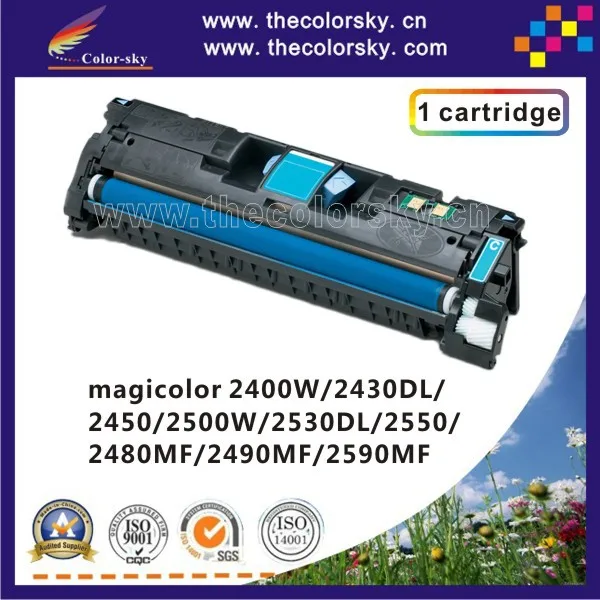 

(CS-KM2400) toner laserjet printer laser cartridge for Konica Minolta 2400W 2430DL 2450 2500W 2530DL 2550 2480MF kcmy 4.5k/4k