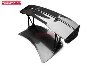 

Car Styling CF Carbon Fiber Bodykit For R35 Voltex 1600MM TYPE-5 GT REAR WING SPOILER with aluminium stands 29cm/39cm for option