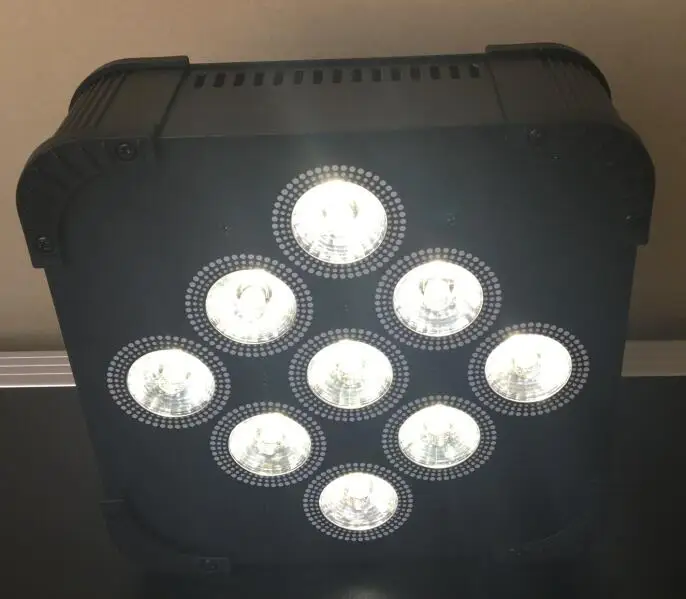 

Rasha New Arrival 3200K 9*8W Warmwhite 2in1 Battery Operated Wireless LED Par Light LED Flat Par Can For Event Stage Lighting