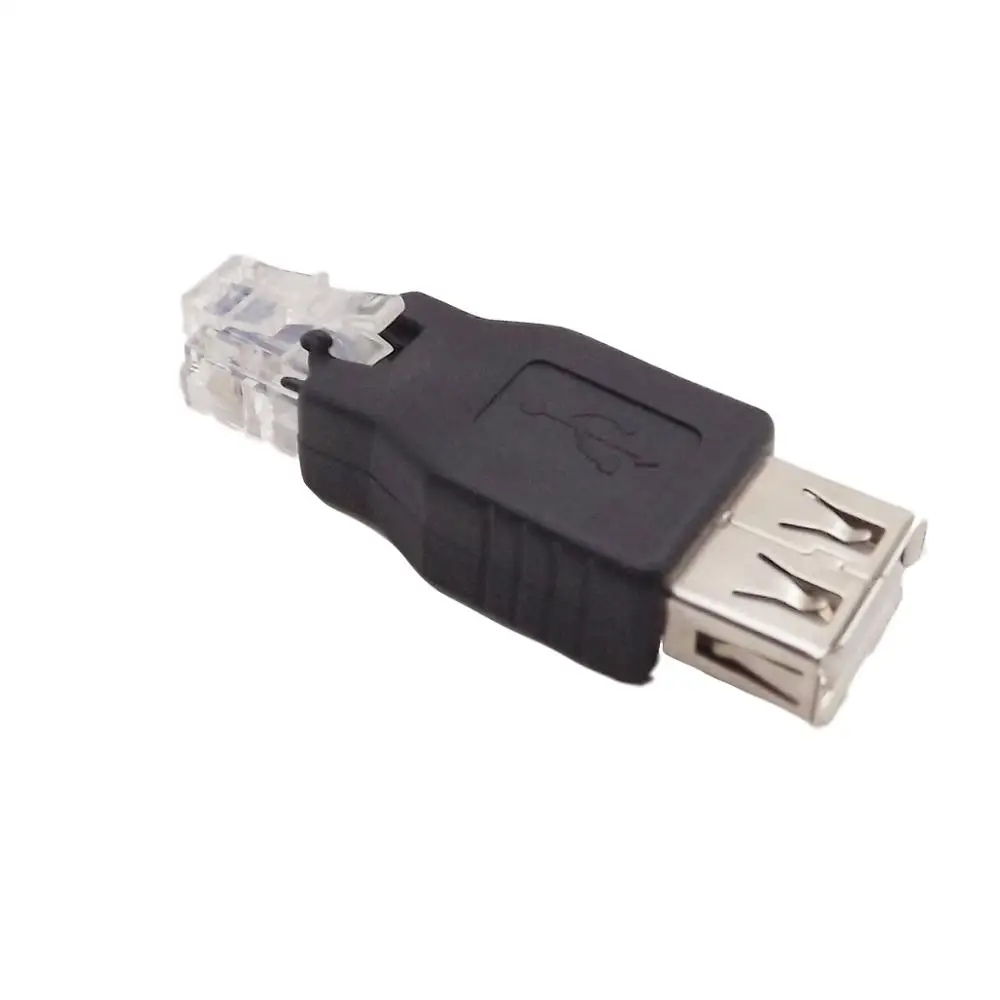 10 шт. сетевой адаптер конвертер USB 2 0 Type A мама RJ11 4 Pin 6P4C папа| |