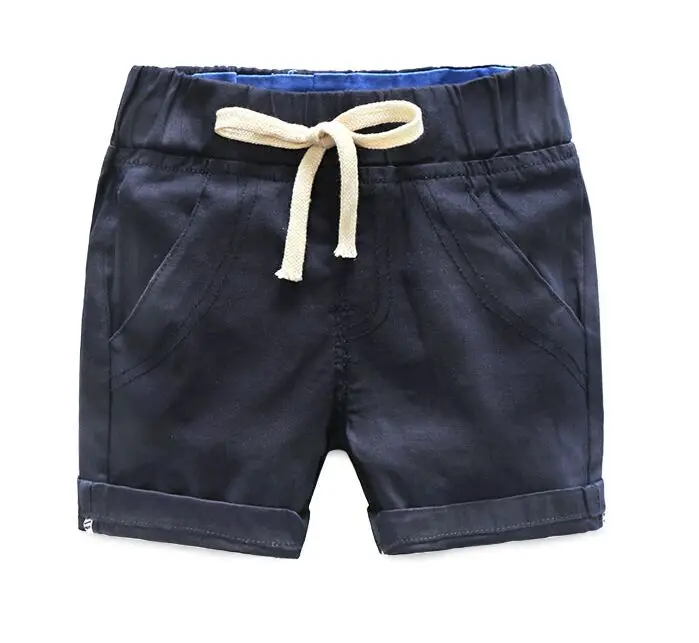 Шорты для мальчиков Лидер продаж, Детские быстросохнущие шорты детские пляжные шорты для серфинга, Тренч для мальчиков Регулируемые дышащие шорты для больших мальчиков - Цвет: Navy Shorts