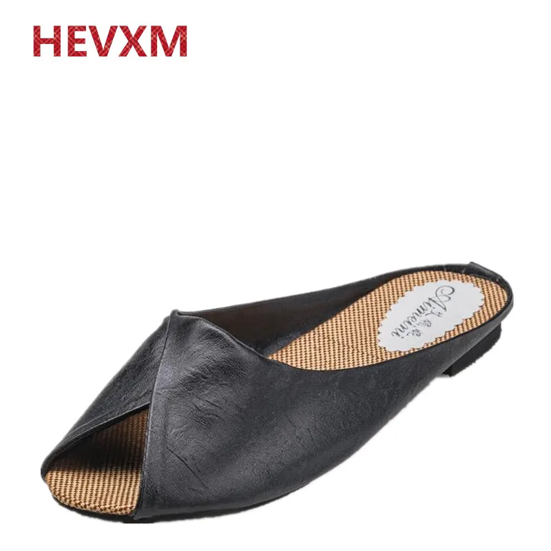 

HEVXM 2017 Spring and summer fish mouth with the soft end of leisure slippers wild sandals fashion girl women shoes woman