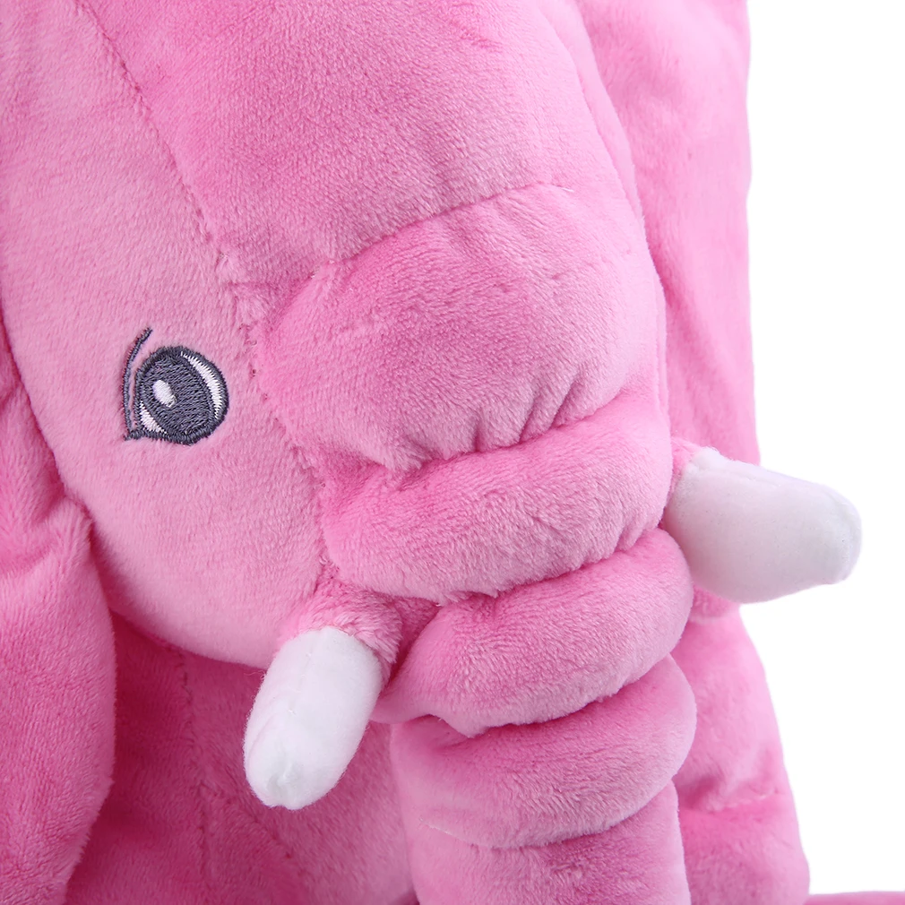 Новая мода розовый 28*33 см слон мягкая детская подушка кукла игрушки ребенок сон кровать подушка сиденья автомобиля Дети портативное постельное белье
