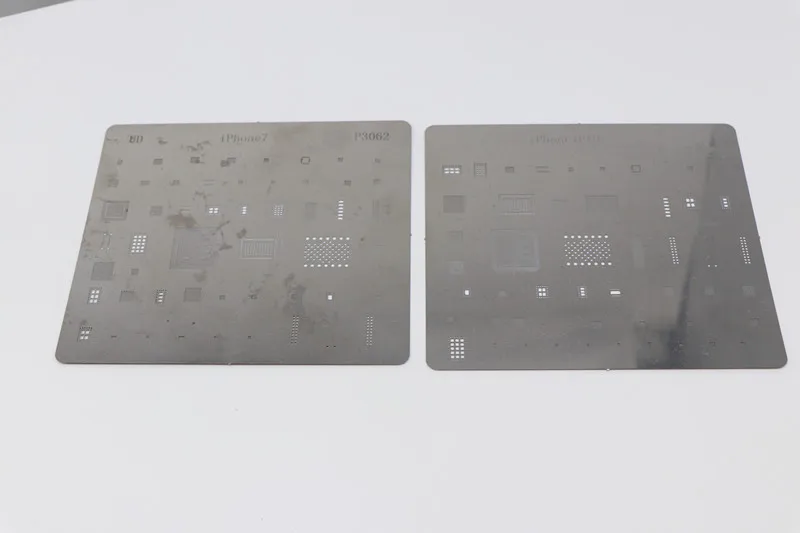 high quality mobile phone board repair full set BGA Reballing Stencil dedicate for iphone7/7plus | Мобильные телефоны и