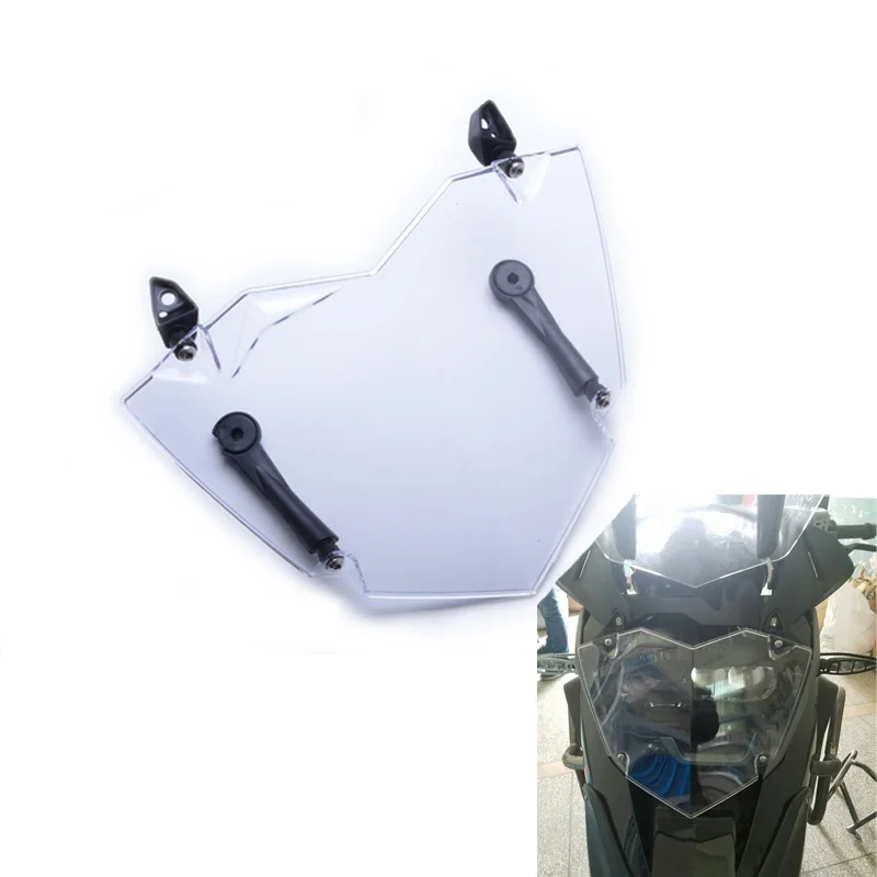 

Free Shipping For BMW R 1200 GS LC Adventure Transparent Headlight Guard Headlight Protector