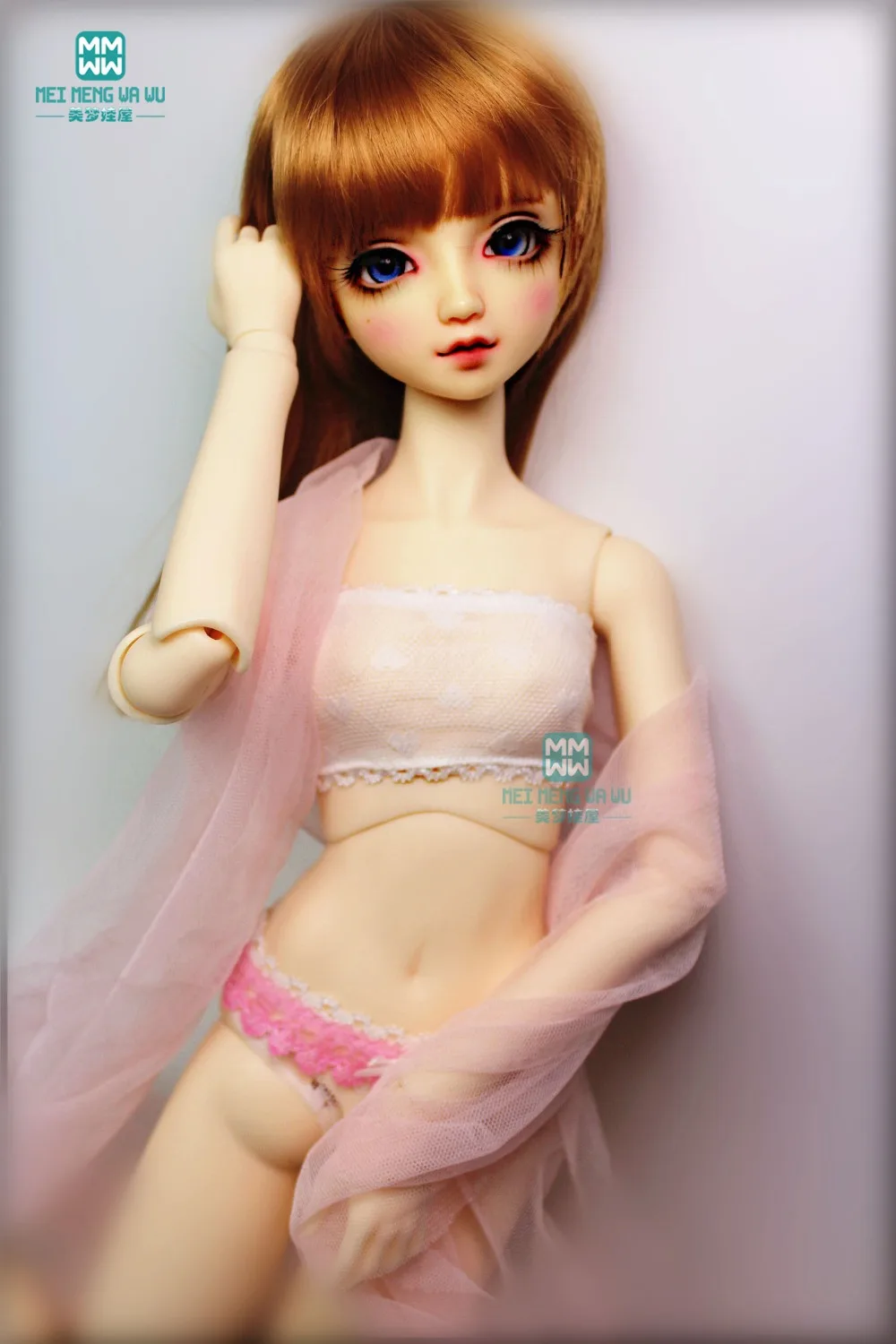 Аксессуары для куклы BJD, подходит для 28-62 см, 1/3, 1/4, 1/6, YOSD, MSD, DD, SD, BJD, кукла, модный топ, кружевные трусики