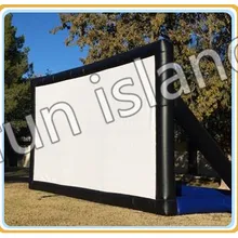 Коммерческого использования открытый надувной экран фильм для продажи