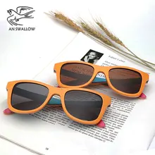 Skateboard wood 2018 sunglasses women polarized sunglasses gafas de sol de los hombres retro sunglasses hombres de honor