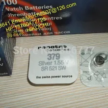 RE NATA кнопочный элемент из оксида серебра батарея SR626SW 377 6,8*2,6 мм 28 мА/ч, 1,55 v