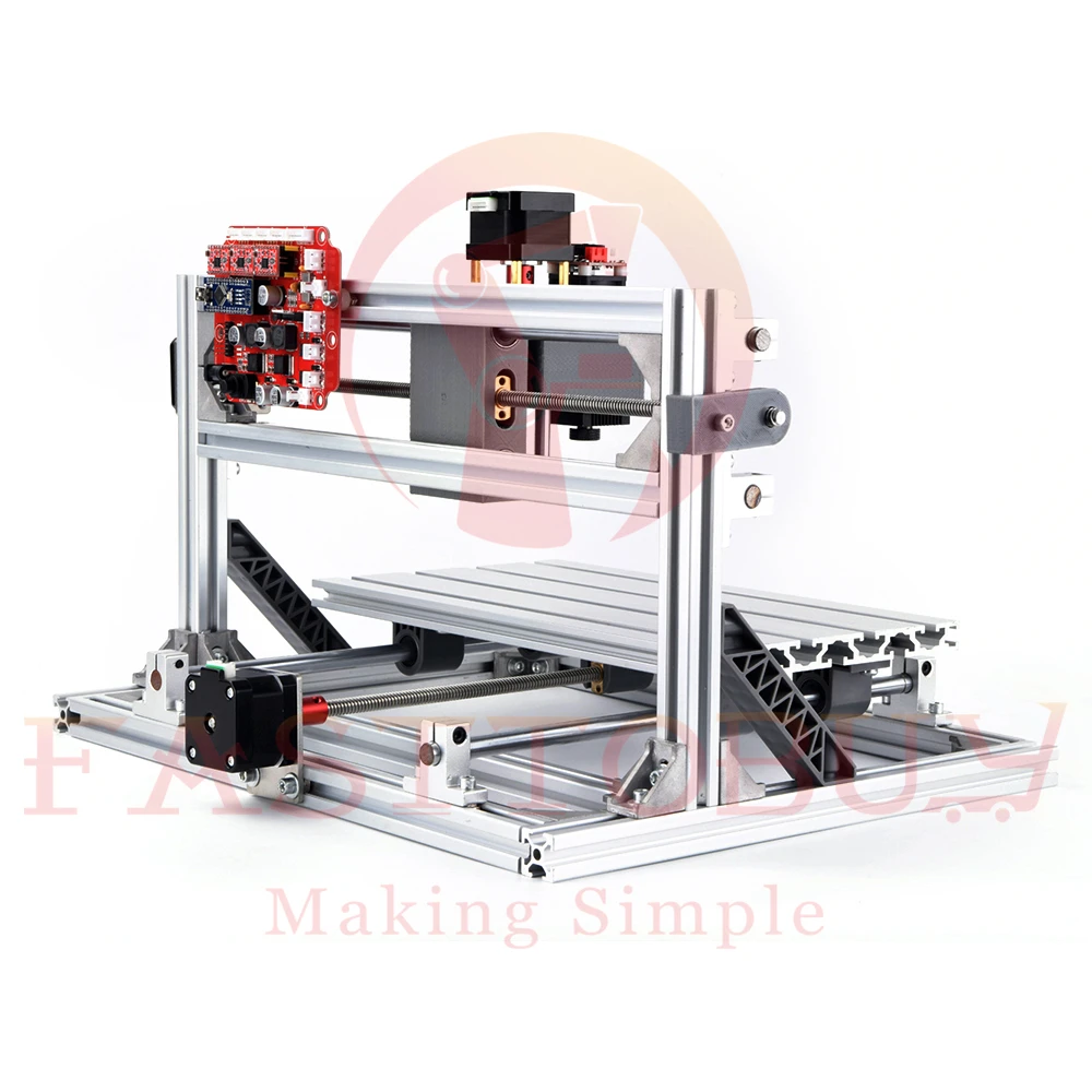 CNC Laser Engraving Machine CNC1610 110-240VAC 160*100*40mm 9000rpm for Plastics/Wood/Acrylic/PVC/PCB Mini CNC Engraving Machine