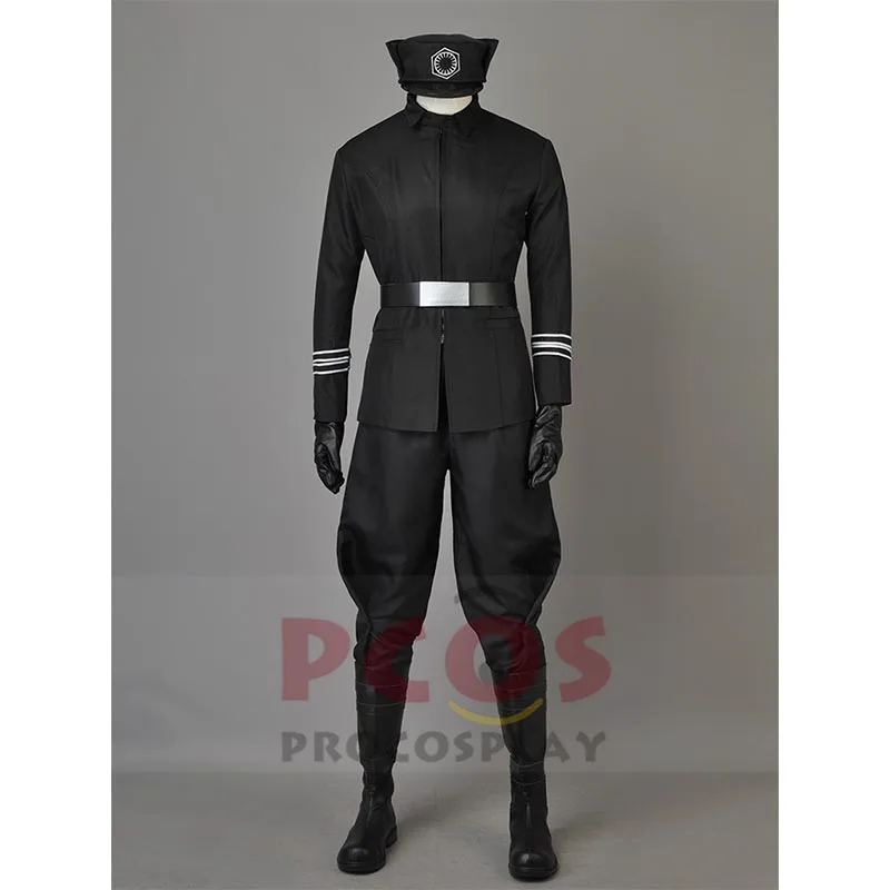 Звездные войны 8: Последний джедай первый заказ Armitage Hux косплей костюм заказ Starkiller база генерала Hux черный костюм mp003852