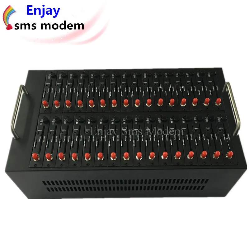 Cheapest Gsm Gprs 32 Ports Modem Pool With Wavecom Q2303