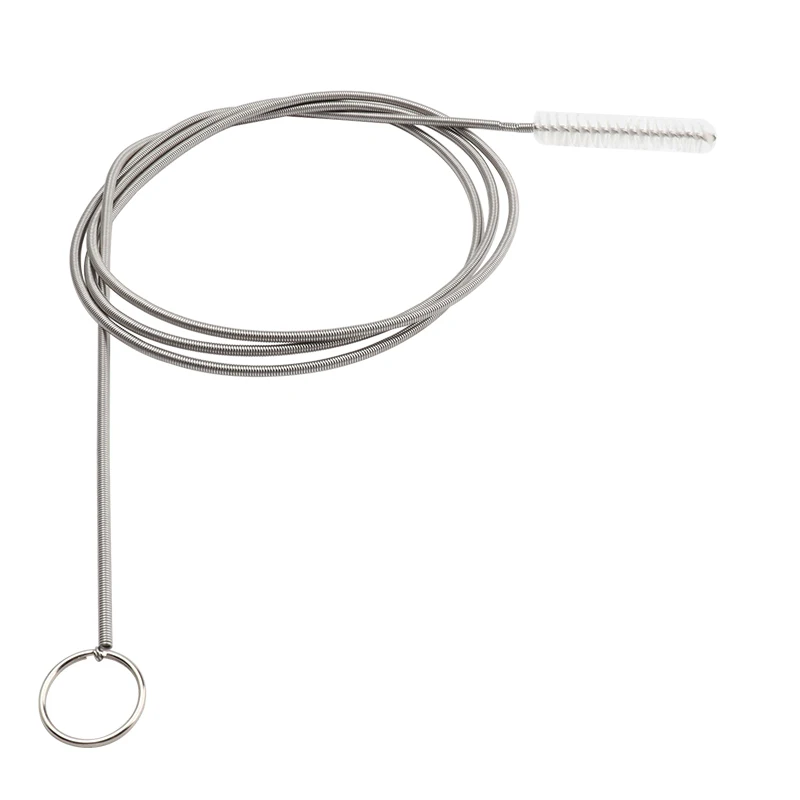 Beer Silicone Pipe Cleaner Air Pump Hose Tube Spiral Cleaning Brush 150cm Filter Pipes suit for 8-10 mm silicone tube straw cleaner brush