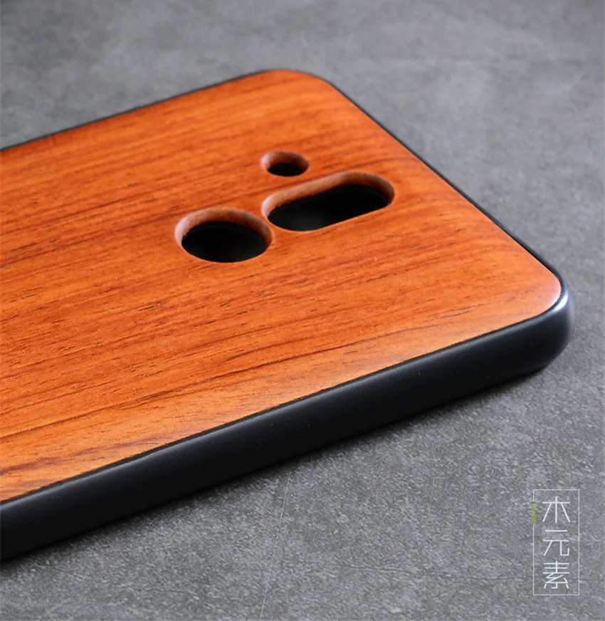 2018 New Huawei Mate 20 Lite Case Slim Wood Back Cover TPU Bumper Case For Huawei Mate 20 Lite Phone Cases Mate20 lite (3)