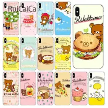 Ruicaica Rilakkuma Новое поступление Прозрачный чехол для мобильного