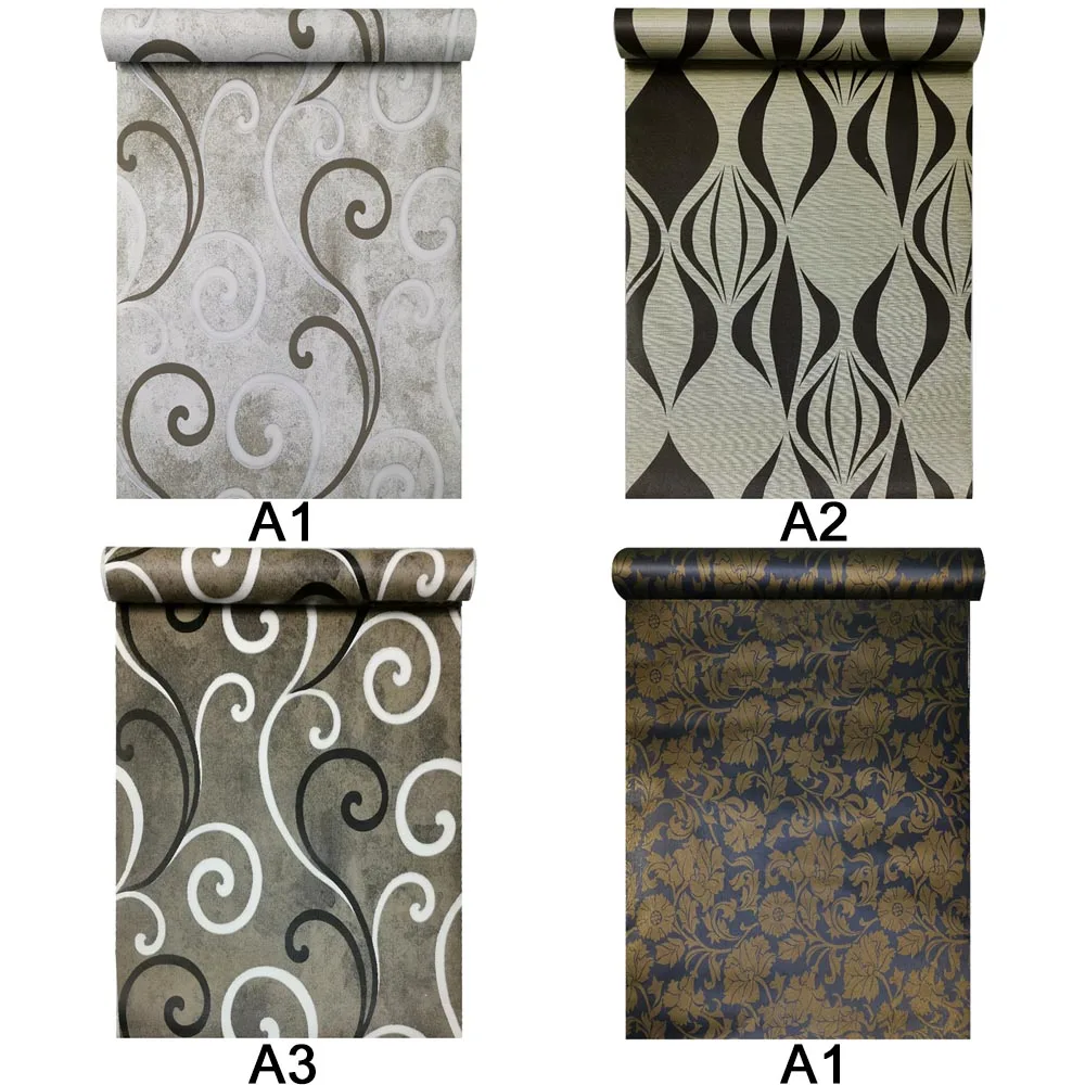 

1PC Modern Diy Decorative Film Pvc Self Adhesive Wall Paper Furniture Renovation Stickers Kitchen Cabinet Waterproof Wallpaper