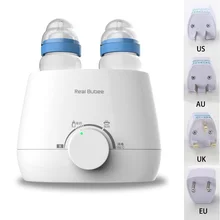 RealBubee детская бутылочка для кормления с двойным подогревом для еды теплый стерилизатор для молока электрическая постоянная дезинфекция изоляция дропшиппинг