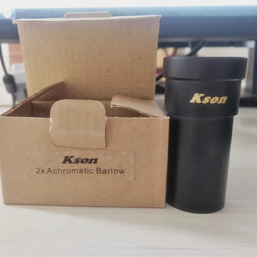 

Kson 2x Achromatic barlow eyepiece by magnification eyepiece professional Astronomical telescope accessories