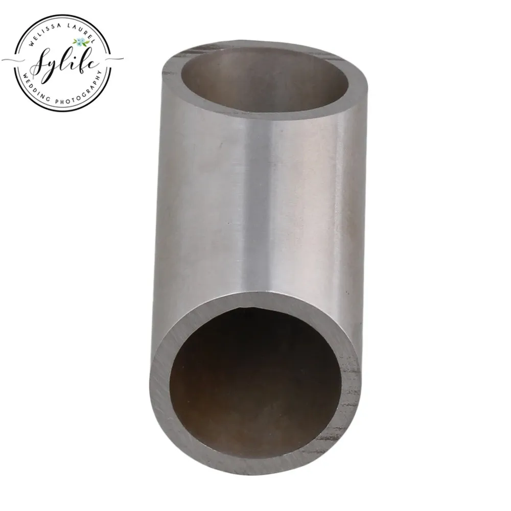60mm Length Silver Metal Finger Knuckle Slide Tube for Electric Guitar